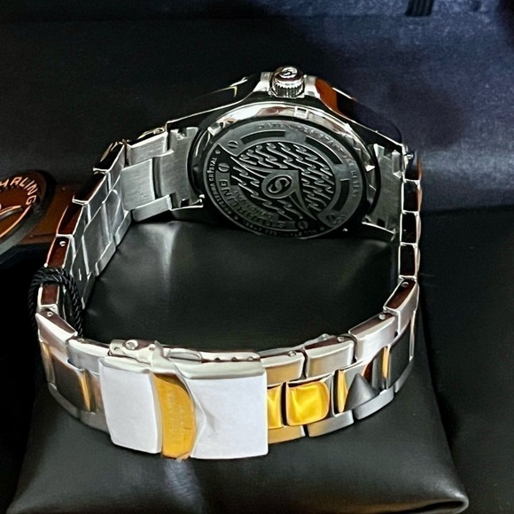 Stuhrling Aquadiver Date Sport Diver Luxury Designer Watch - Picture 5 of 6